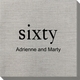 Big Number Sixty Bamboo Luxe Napkins Image 2 of 2